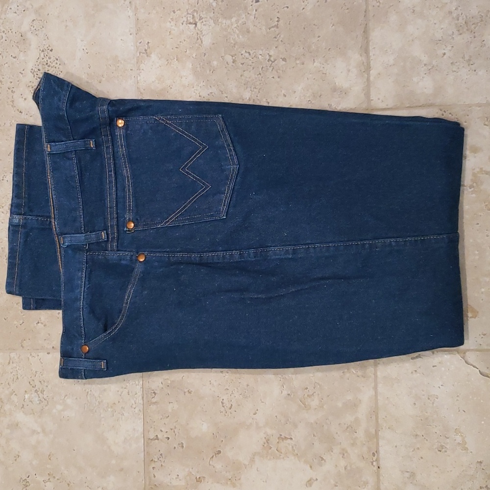 Mens Wrangler Slim Fit Prewashed Jeans Sz 38x32